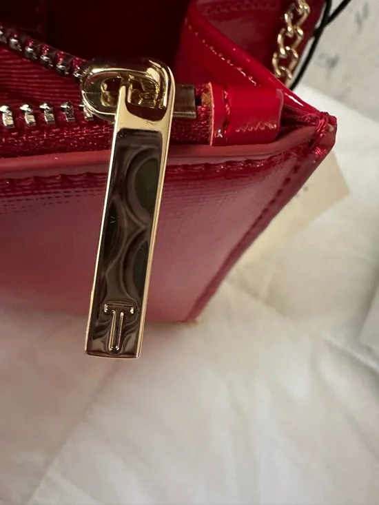 Ted Baker Red Clutch Crossbody - Picture 13 of 13